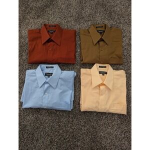 Kilburne Finch Full Button Down Long Sleeve Shirts Size 15 - 32/33 EUC